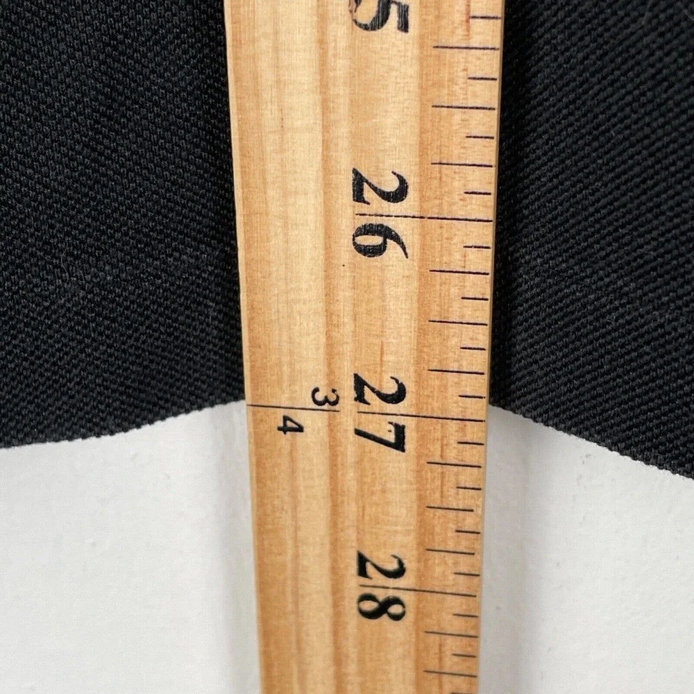 VTG Polo Ralph Lauren Polo Shirt Men XL Black Moisture Management Flip Collar - Picture 8 of 8